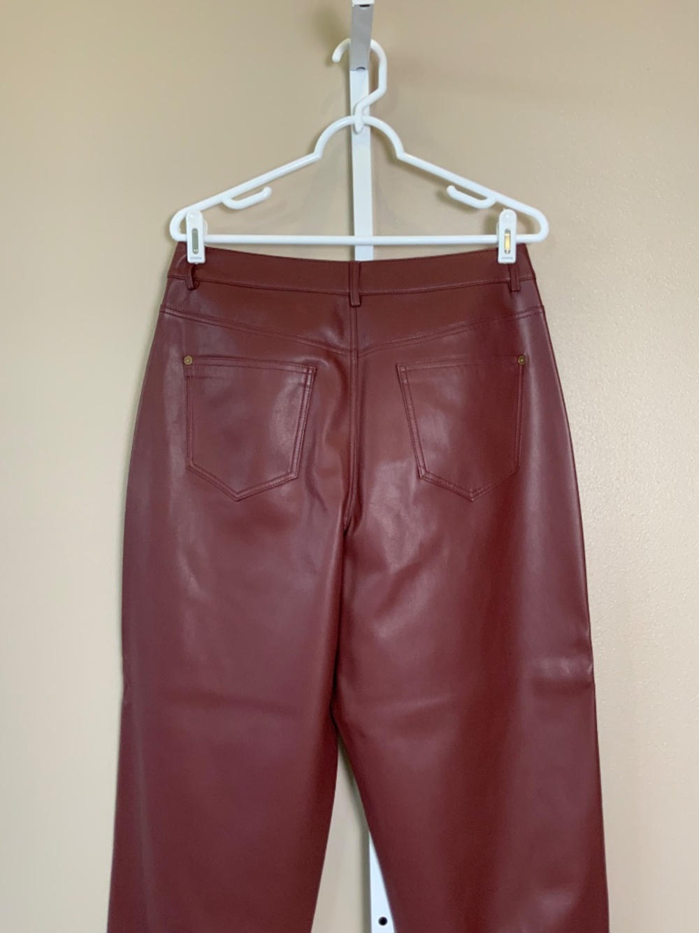 Anthropologie Pilcro The Breaker Cropped Faux Leather Pants - Picture 13 of 16